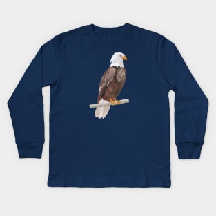 Bald Eagle Kids Long Sleeve T-Shirt